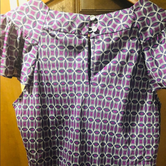 Banana Republic Violet Blouse - Picture 4 of 5